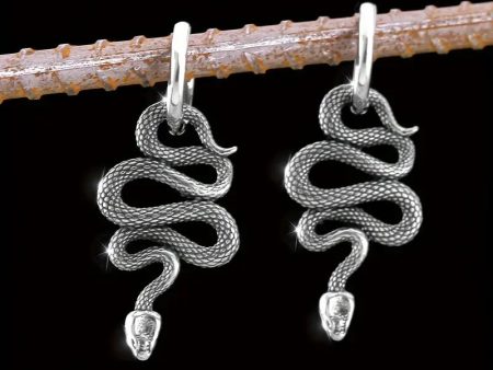 Snake Shape Pendant Earrings Hot on Sale