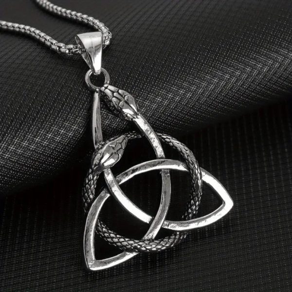 Celtic Knot Snake Necklace Supply