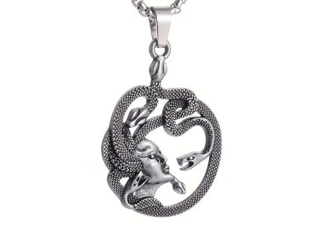 Medusa Pendant Necklace Online now