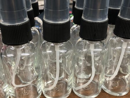 1 oz. Glass Spray Bottle For Sale