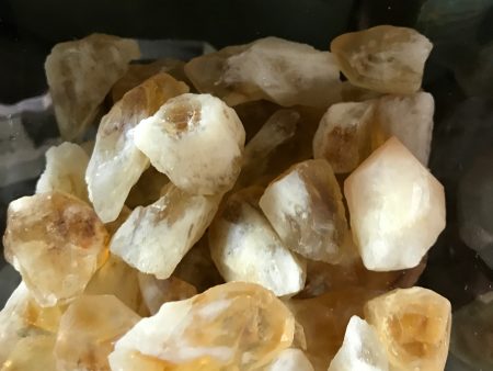 Citrine (Heat Treated), Raw, Small Bags (6+ Pieces) on Sale