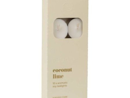 Coconut Lime Tealights For Sale