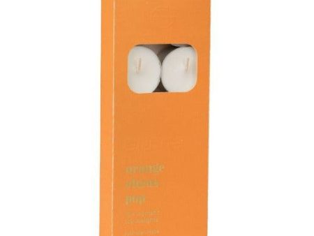 Orange Citrus Pop Tealights For Sale