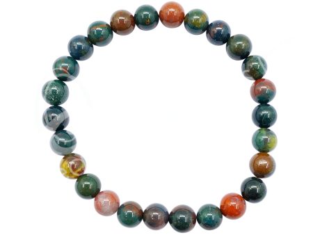 Bloodstone Bracelet 8mm Online now