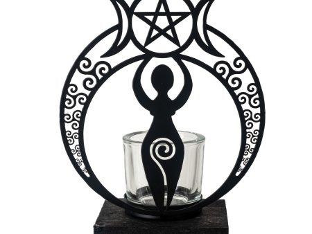 Goddess Tea-Light Holder Cheap