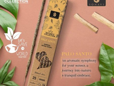 Sonavi All Natural Palo Santo Incense Sticks 25 grams For Cheap