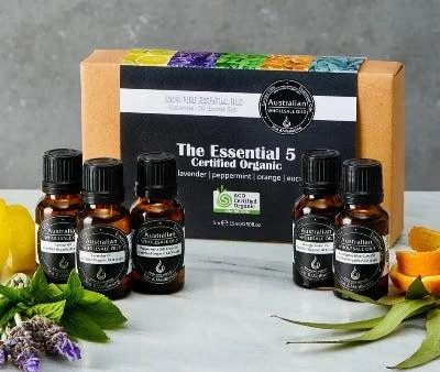 Essential Oil Pack The Essential 5 Certified Organic For Cheap