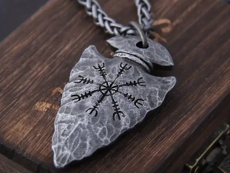 Spearhead Rune Pendant Necklace Sale