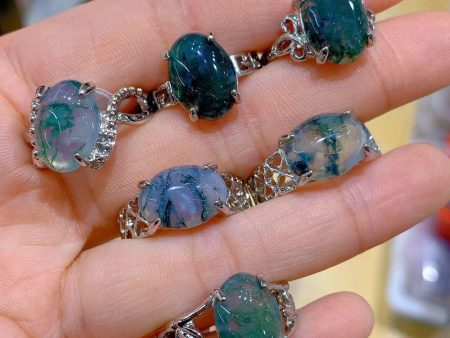 Moss Agate Ring Online Hot Sale