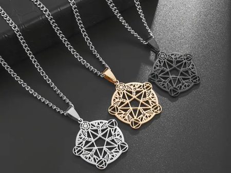 Pentagram Witch Necklace Cheap