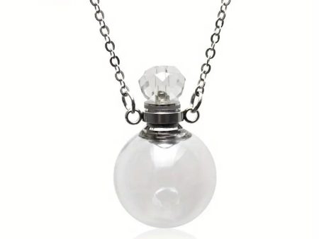 Elegant Tear Bottle Pendant Necklace Hot on Sale