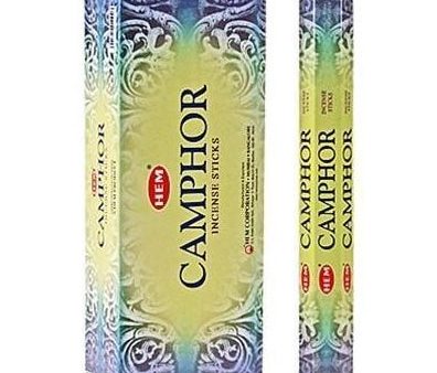 Camphor Incense Sticks, Hex Pack Discount