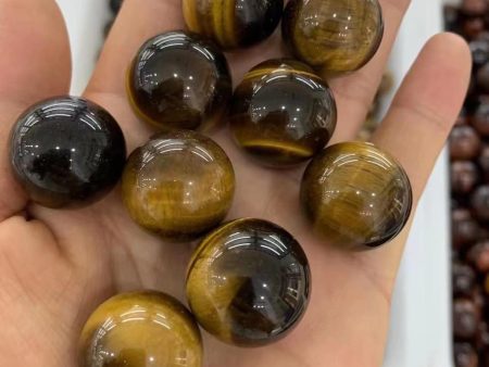 1” Golden Tiger Eye Sphere Supply