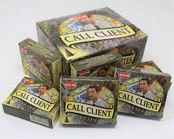 Call Clients Incense Cones For Discount