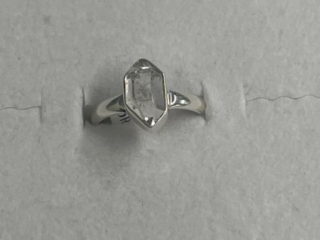 Herkimer Sterling Silver Ring (Size 8) Sale