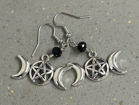 Triple Goddess Earrings Online Hot Sale