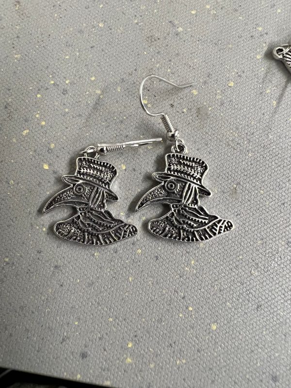 Plague Doctor Earrings Supply