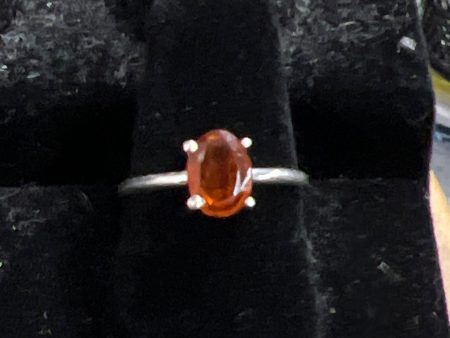 Orange Kyanite Ring Size 6 Online Sale