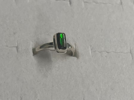 Ammolite Sterling Silver Ring (Size 7) Discount