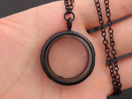 Black Floating Magnetic Necklace Online Hot Sale