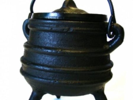 3  Lined Cast Iron Cauldron Hot on Sale