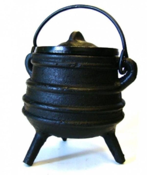 3  Lined Cast Iron Cauldron Hot on Sale