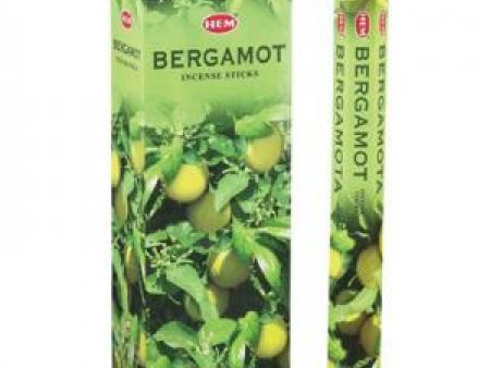 Bergamot Incense Hex Pack For Cheap